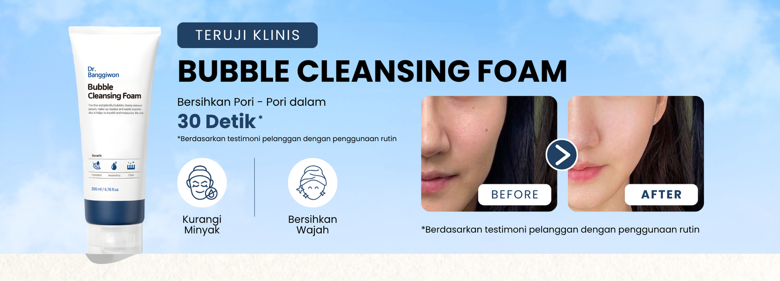 BUBBLE CLEANSING